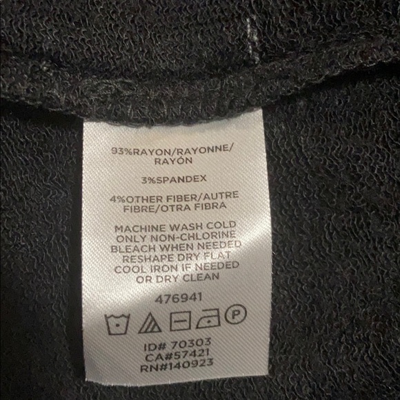 NWT Loft Black Spacedye Open Cardigan Size XS - Picture 5 of 6